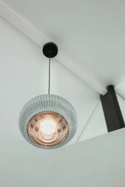 Lampe Lumineuse Suspendue Plafond — Photo