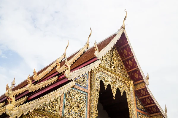 Templo Pra Singha en Chiang Mai, Tailandia — Foto de Stock