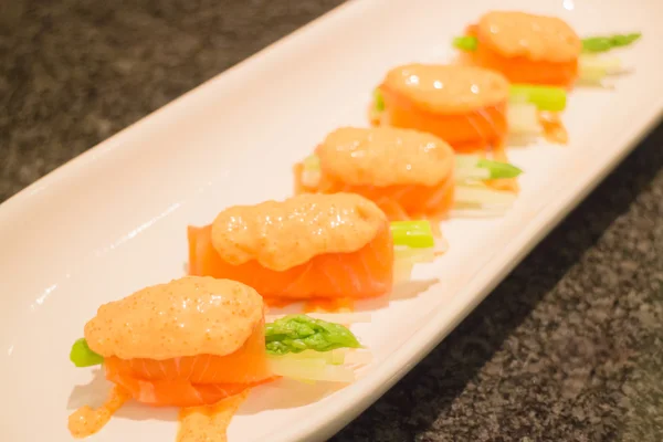Salsa japonesa de salmón mentai — Foto de Stock