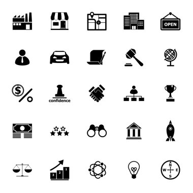 Beyaz arka plan franchise simgeleri