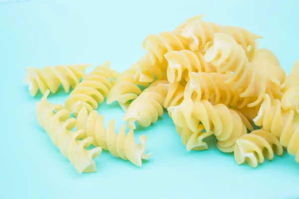 Připravit se na kuchyně těstoviny Fusilli — Stock fotografie