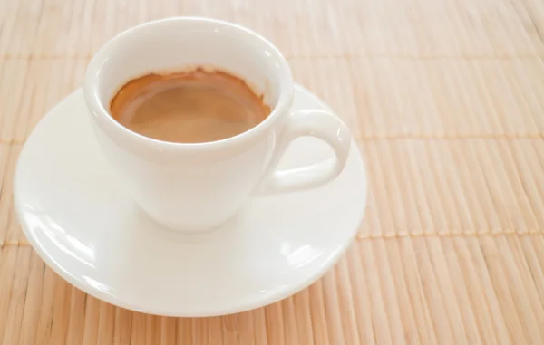 Mükemmel atış sıcak espresso — Stok fotoğraf