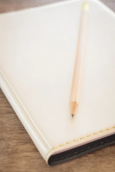 Simple office desk with necessary tool — Stock Photo, Image