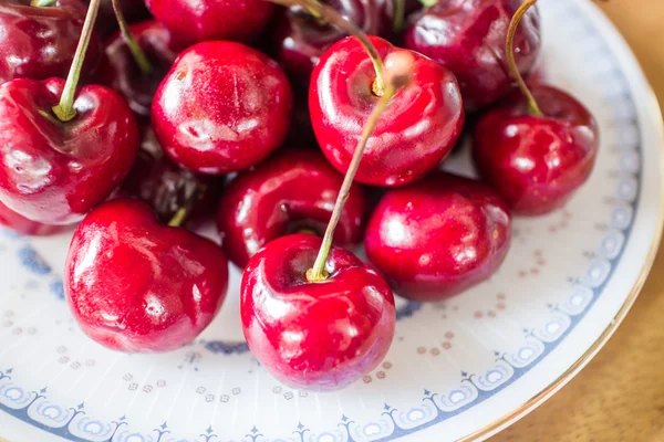 Sweet ripe fresh cherry berries — Stock Photo, Image