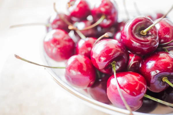 Sweet ripe fresh cherry berries — Stock Photo, Image