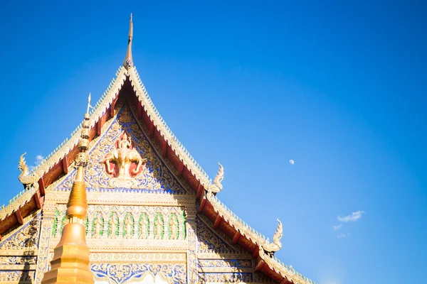 Sri Don Chai temple is tourist attraction of Chiang Khong, Chian — Stock Photo, Image