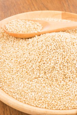 Quinoa Tahıl ahşap plaka