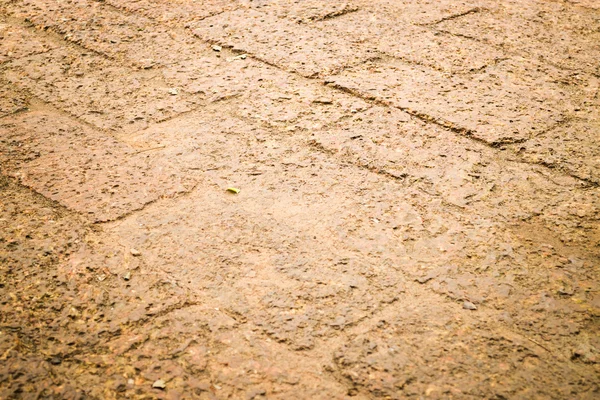 Dry laterite floor texture background — Stock Photo, Image