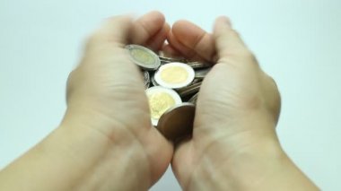 Erkek-Tayland Bahtı jeton bırakın