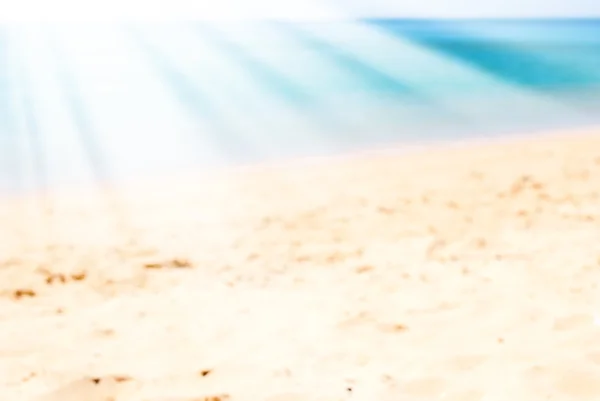 De kust van de strand van het stralen van de zon van zee lijn vakantie achtergrond — Stockfoto