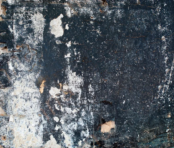 Madeira compensada destruída com tinta rachada. Fundo antigo — Fotografia de Stock