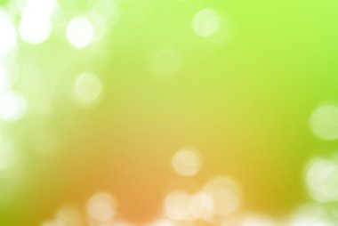 Yaz yeşil degrade arka plan Bokeh