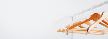 Yeni tasarım kavramı boş açık kumaş demiryolu afiş