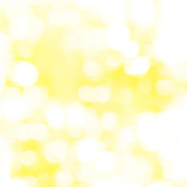 Bokeh on the Yellow Color Background — Stock Photo, Image