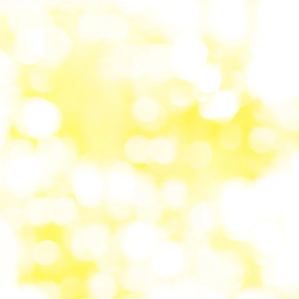 Bokeh on the Yellow Color Background — 图库照片