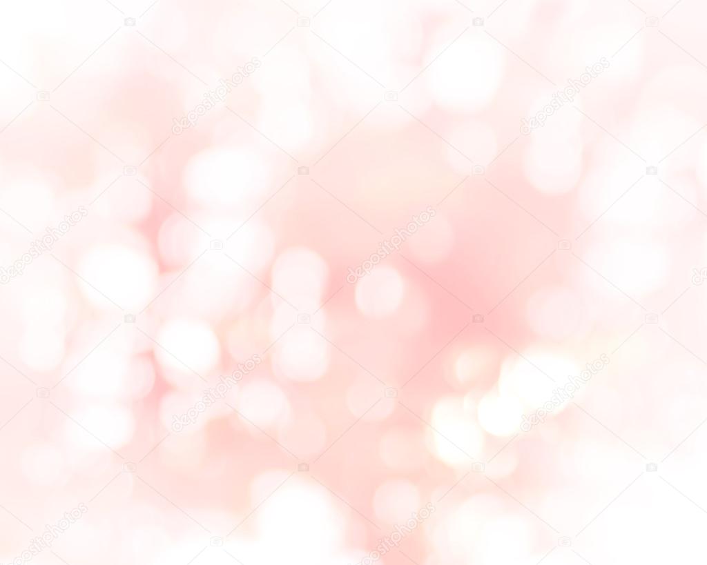 Light Bokeh on Pink Pastel Background