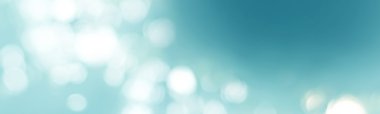 Turkuaz arka plan üzerinde bokeh. Web tasarım