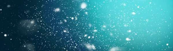 Kresba sněžení na modré abstraktní pozadí — Stock fotografie