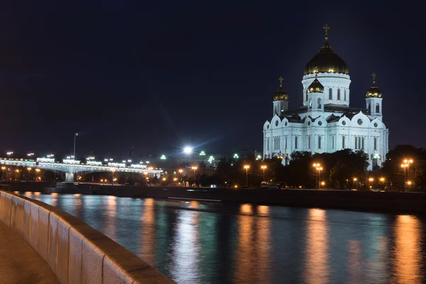 Cristo la catedral salvadora en Moscú, Rusia — Foto de Stock