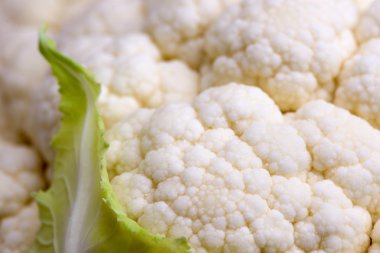 soyulmuş karnabahar kafa