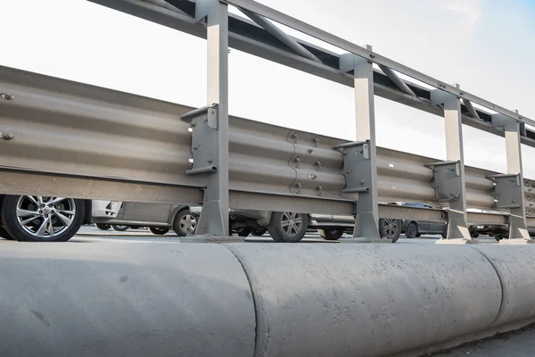 Traffic jam on the viaduct — Stock Photo, Image