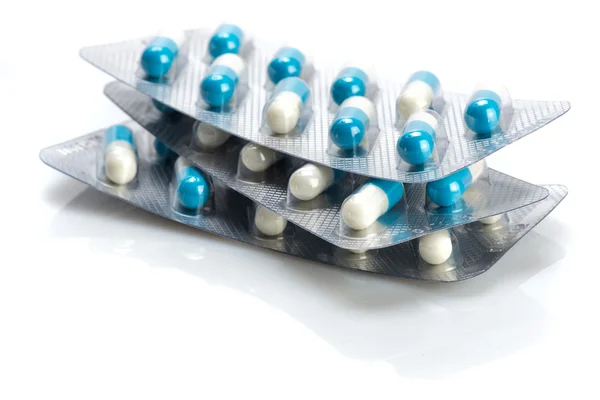 ilaç kapsül blister içinde paketlenmiş