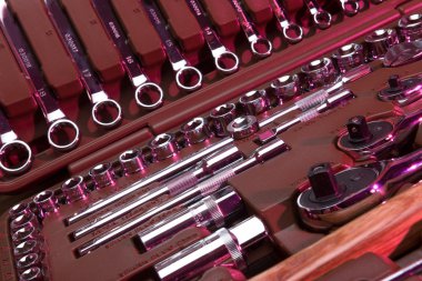 Araba tamir için tezgah araçları