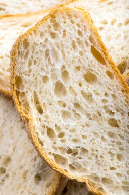 ciabatta - İtalyan beyaz ekmek zeytin yağı ile