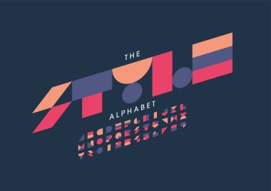 Biçimlendirilmiş biçim yazı tipi vektörü