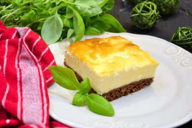 Peynirli kek.