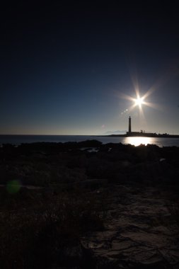 bir Favignana deniz feneri
