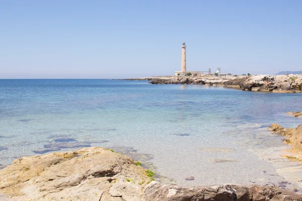 Favignana maják — Stock fotografie