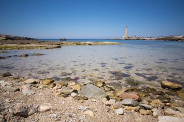 bir Favignana deniz feneri