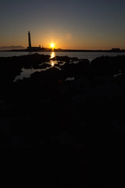 Un faro de Favignana — Foto de Stock