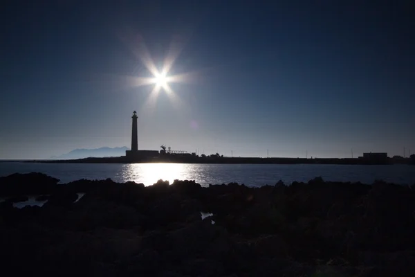 Un faro de Favignana — Foto de Stock