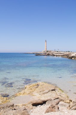 bir Favignana deniz feneri