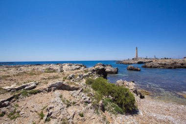 bir Favignana deniz feneri