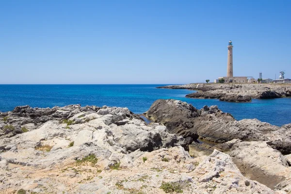 bir Favignana deniz feneri
