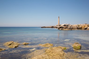 bir Favignana deniz feneri