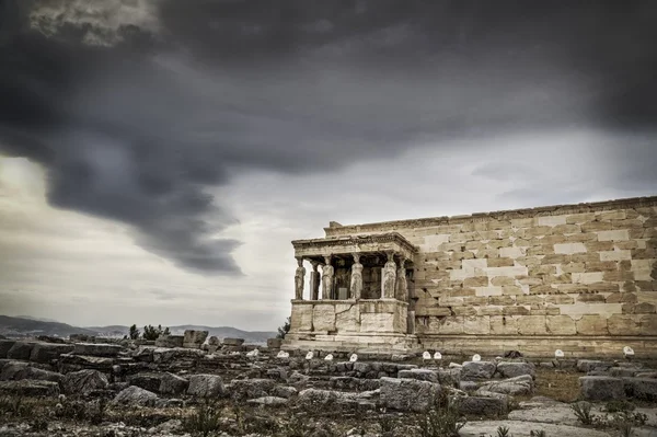 Caryatides Tapınağı — Stok fotoğraf