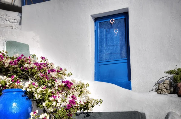 Ein Santorini-Haus — Stockfoto