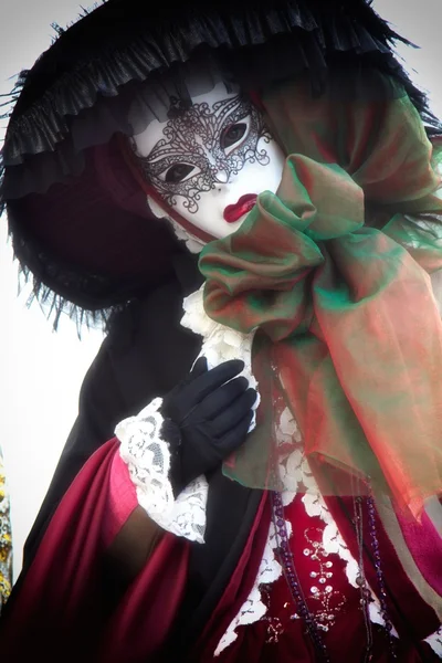 Veneza máscara de carnaval — Fotografia de Stock