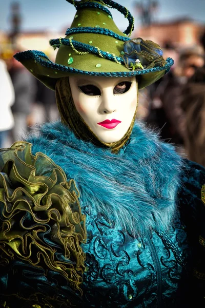Venetië carnaval masker — Stockfoto