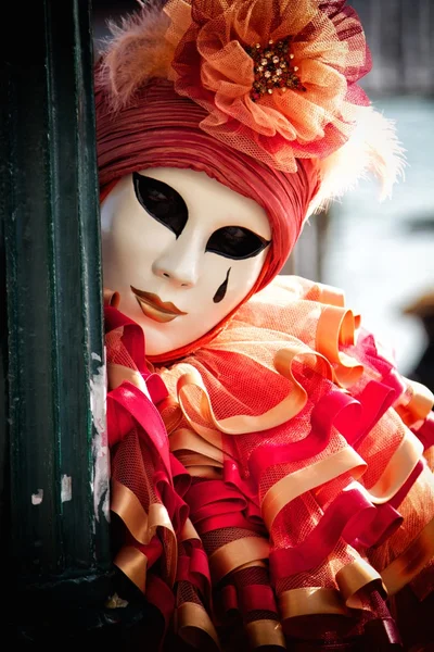 威尼斯狂欢节面具 — 图库照片