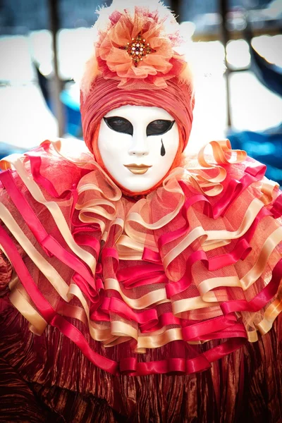 Venetië carnaval masker — Stockfoto