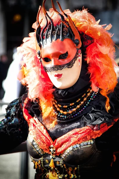 Venedik karnaval maskesi — Stok fotoğraf