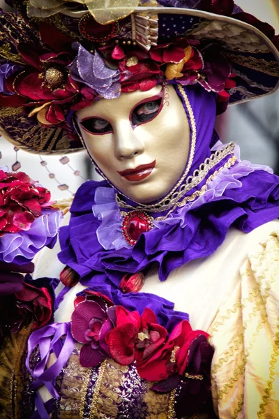 Máscara de carnaval Venecia — Foto de Stock