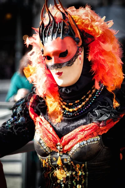 Máscara de carnaval Venecia —  Fotos de Stock