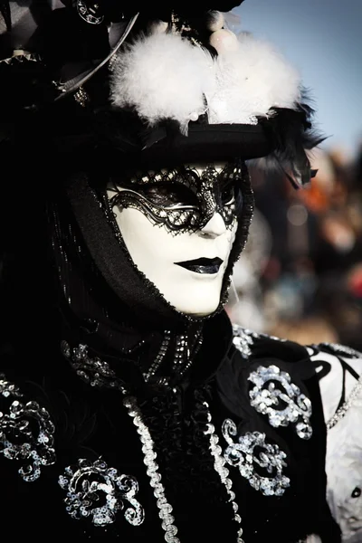 Veneza máscara de carnaval — Fotografia de Stock