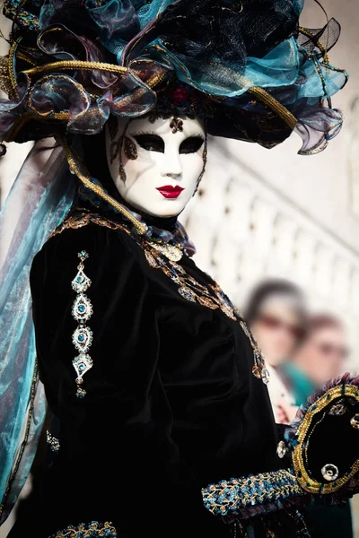 Veneza máscara de carnaval — Fotografia de Stock